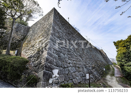 Marugame Castle (Kagawa Prefecture) Sannomaru North Stone Wall Marugame Castle (Kagawa Prefecture) Sannomaru North Stone Wall 113750233