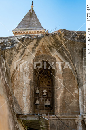 Bells in the Coptic Orthodox Church in Jerusalem Bells in the Coptic Orthodox Church in Jerusalem 113751421