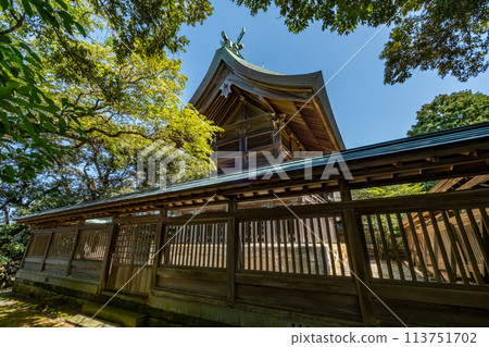 鳥取縣米子市淡島神社正殿彥那町 113751702