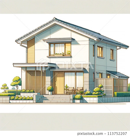 簡單的屋頂房子 簡單的屋頂房子 113752207