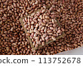 peanuts in shells close up on market peanuts in shells close up on market 113752678
