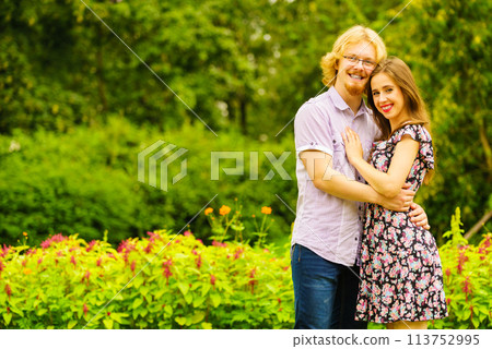 Happy couple outdoor. Happy couple outdoor. 113752995