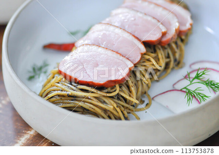 duck pasta or duck spaghetti or spicy spaghetti ,duck Spaghettini or pepper pasta or roasted duck pasta duck pasta or duck spaghetti or spicy spaghetti ,duck Spaghettini or pepper pasta or roasted duck pasta 113753878