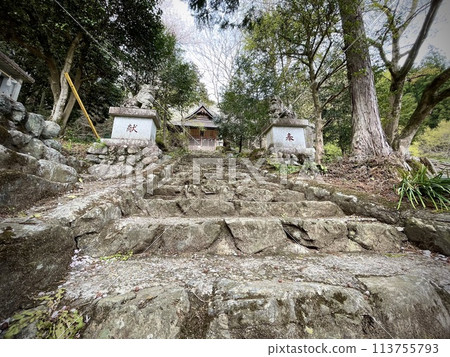 Hanno Hoshimiya Shrine Stairs Hanno Hoshimiya Shrine Stairs 113755793