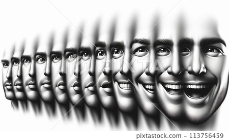 情緒的轉變：從喜悅到悲傷到驚訝 113756459