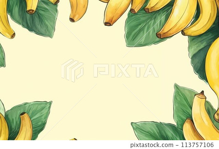 banana background 113757106