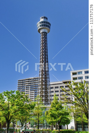 Yokohama City, Yamashita Town, Yokohama Marine Tower 113757176