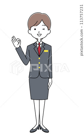 飯店接待員的插圖 113757231