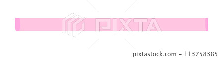 Highlighter/line marker lines - simple pink decoration/decoration material 113758385