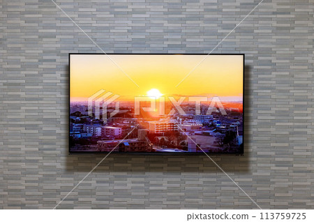 客廳壁掛電視 113759725