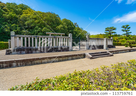 Kashihara City, Nara Prefecture, Emperor Senka, 28th Emperor, Narrow Momokacho Sakagami Mausoleum Kashihara City, Nara Prefecture, Emperor Senka, 28th Emperor, Narrow Momokacho Sakagami Mausoleum 113759761