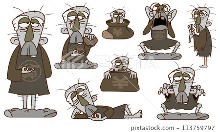 Binbougami Various Pose Set 113759797