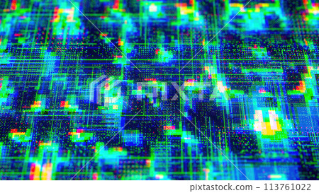 Cyberpunk technology background Cyberpunk technology background 113761022