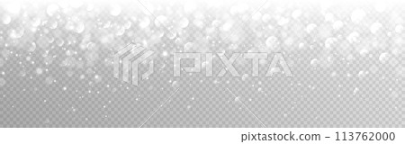 Bokeh silver light. Shiny blur effect. Bright white circles. Christmas blurred lights. Luxury glitter texture. Greeting card wide template. Elegant soft shine. Vector illustration Bokeh silver light. Shiny blur effect. Bright white circles. Christmas blurred lights. Luxury glitter texture. Greeting card wide template. Elegant soft shine. Vector illustration 113762000