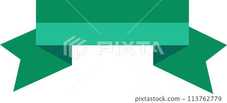 Enhance Your Website with a Trendy Green Ribbon Icon: Perfect for Logos and Graphics Enhance Your Website with a Trendy Green Ribbon Icon: Perfect for Logos and Graphics 113762779