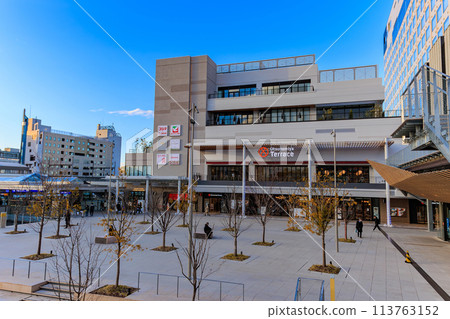 栃木縣：JR宇都宮站東口的城市景觀（宇都宮Terrace） 113763152