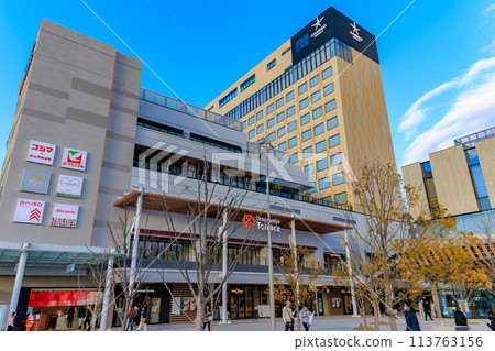 栃木縣:JR宇都宮站東口的城市景觀(宇都宮Terrace) 栃木縣:JR宇都宮站東口的城市景觀(宇都宮Terrace) 113763156