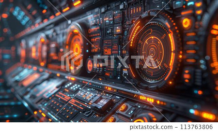 Image of the future of AI and computers 113763806
