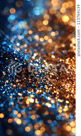 Stripes of Starlight Glisten in a Colorful Approach to Glitter, Bloggers Background 113764134