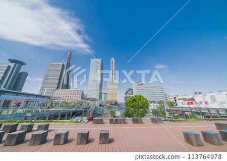「埼玉縣」埼玉新都心站前、東口周圍的風景 113764978