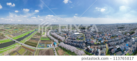 空拍「埼玉縣」 用無人機拍攝見沼稻田、櫻花走廊 空拍「埼玉縣」 用無人機拍攝見沼稻田、櫻花走廊 113765817