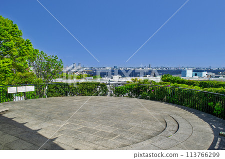 Yokohama City Minato Mirai Park Observation Deck 113766299