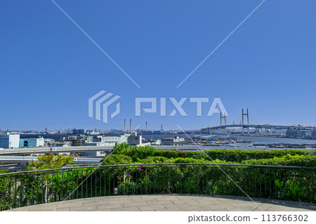 Yokohama City Minato Mirai Park Observation Deck 113766302