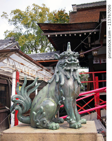 道明寺天滿宮的守護犬 道明寺天滿宮的守護犬 113767006