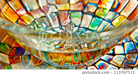 abstract background with diamonds 113767513