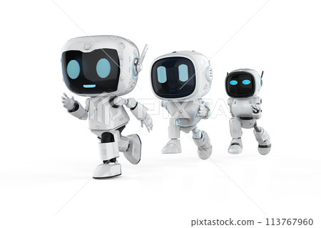 Personal assistant ai robots run in competition Personal assistant ai robots run in competition 113767960