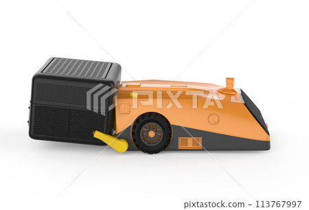 Robotic lawn mover or electric grass trimmer for lawn care 113767997