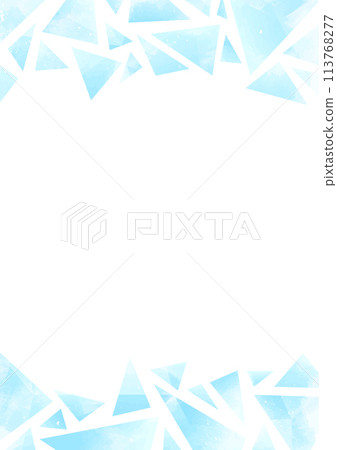 幾何圖案冰圖像藍色 幾何圖案冰圖像藍色 113768277