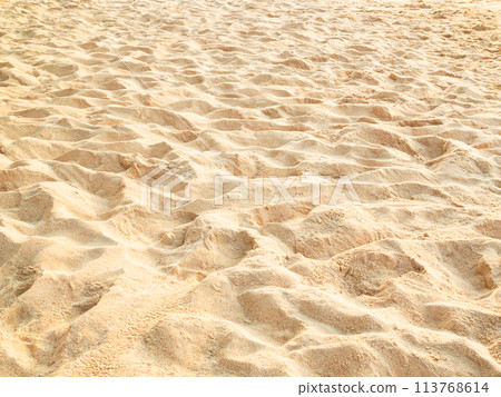 Sand Beach Sea Pile Background Texture Summer Desert Ocean Nature Object Dune Heap Tropical Sandy Scene Coast Island Ground Surface Wave, Mockup Travel Holidays Vacation. Sand Beach Sea Pile Background Texture Summer Desert Ocean Nature Object Dune Heap Tropical Sandy Scene Coast Island Ground Surface Wave, Mockup Travel Holidays Vacation. 113768614