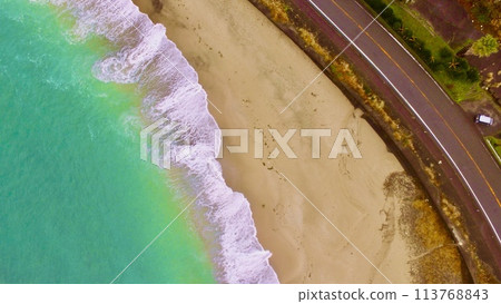 Nichinan Coast-taken with drone (Nichinan Coast / Miyazaki Prefecture) Nichinan Coast-taken with drone (Nichinan Coast / Miyazaki Prefecture) 113768843
