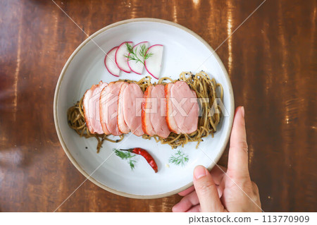 duck pasta or duck spaghetti or spicy spaghetti ,duck Spaghettini or pepper pasta or roasted duck pasta duck pasta or duck spaghetti or spicy spaghetti ,duck Spaghettini or pepper pasta or roasted duck pasta 113770909