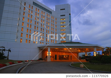 石垣島全日空洲際度假酒店夜景 石垣島全日空洲際度假酒店夜景 113770926