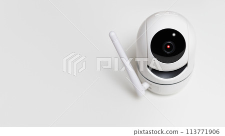 Closed up of Smart home wireless security camera 113771906