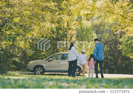 家人 家庭 車 113771972