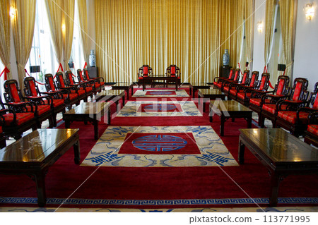 Reception room of the Independence Palace in Ho Chi Minh City 113771995