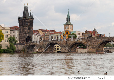 The Old Town Bridge Tower of the Charles Bridge in Prague 113771998