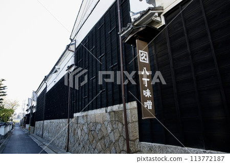 Miso brewery on Hacchogura Street in Okazaki City Miso brewery on Hacchogura Street in Okazaki City 113772187