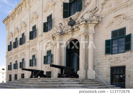 Auberge de Castille palace in Valletta, Malta Auberge de Castille palace in Valletta, Malta 113772676