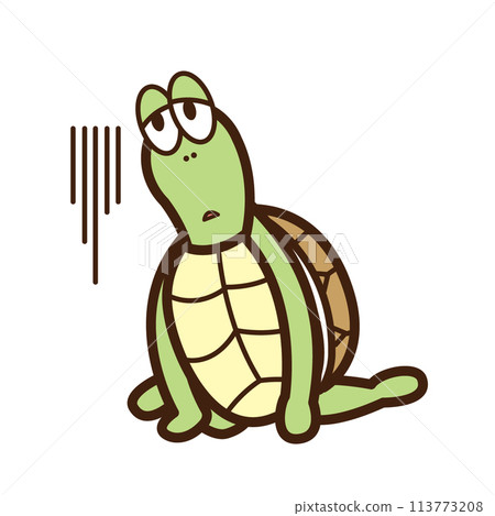 A very depressed and depressed turtle 113773208