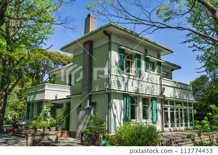 Yokohama City Yamatemachi Ehrisman House Yokohama Yamate Western-style Building 113774433
