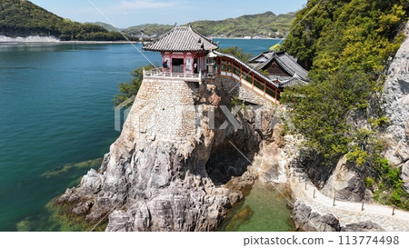 福山市_國家重要文化財產【阿布舍觀音】航空攝影_No23 113774498