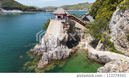 福山市_國家重要文化遺產【阿布舍觀音】航空攝影_No25 113774501