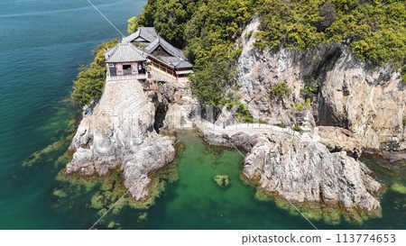 福山市_國家重要文化財產【阿布舍觀音】航空攝影_No07 113774653