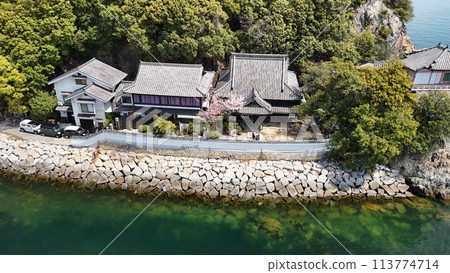 福山市_國家重要文化財產【阿布舍觀音】航空攝影_No12 113774714