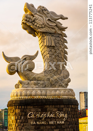 Merdragon statue in Da Nang, Vietnam 113775241