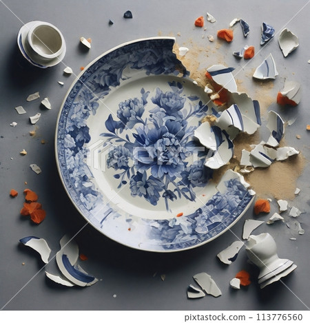 破碎的菜 113776560